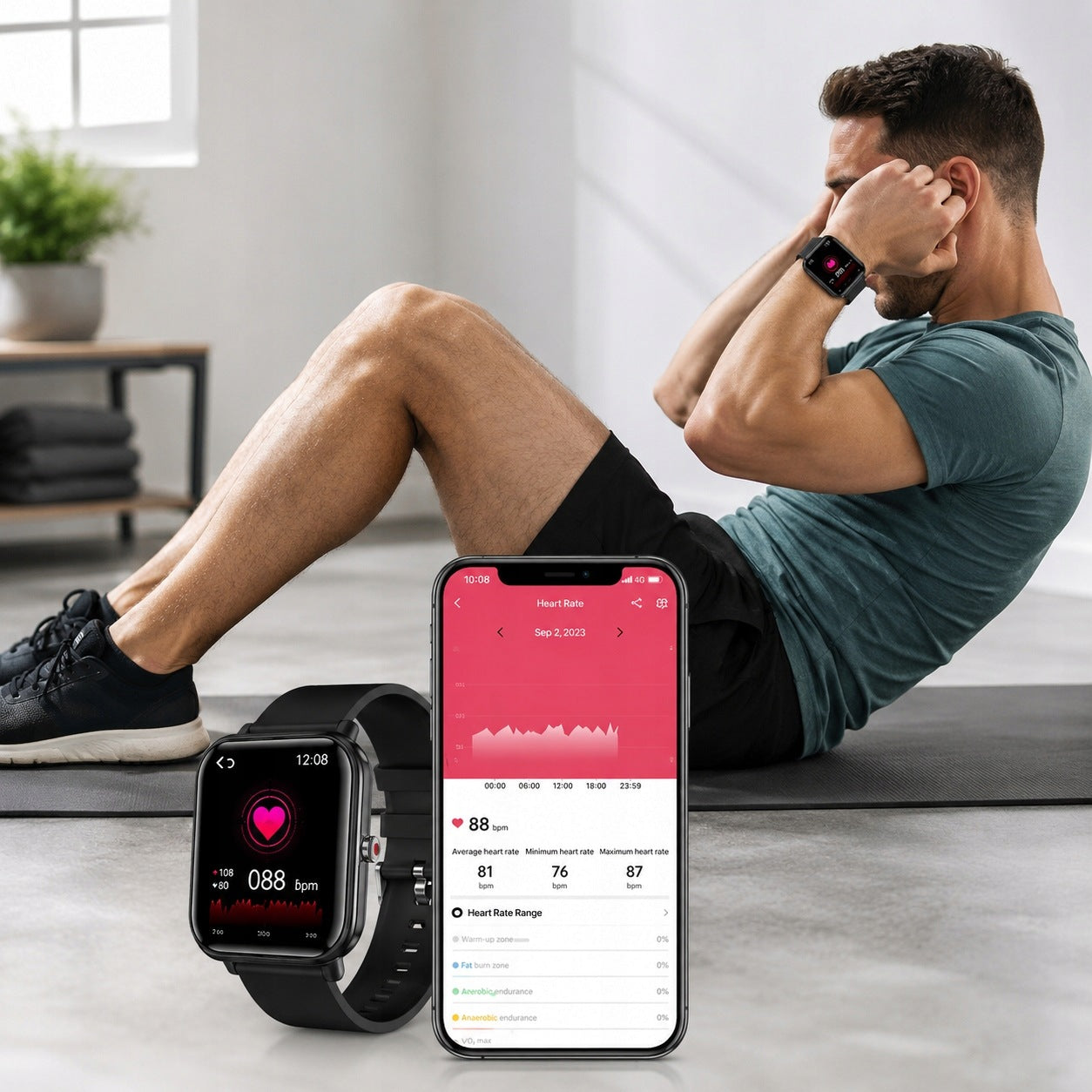 SMARTWATCH SPORT WATCH 1.7" IP68 HEART RATE SPO2 TEMPERATURE BLUETOOTH Manufacturer code SMARTWATCH ZEGAREK SPORTOWY 1,7" IP68