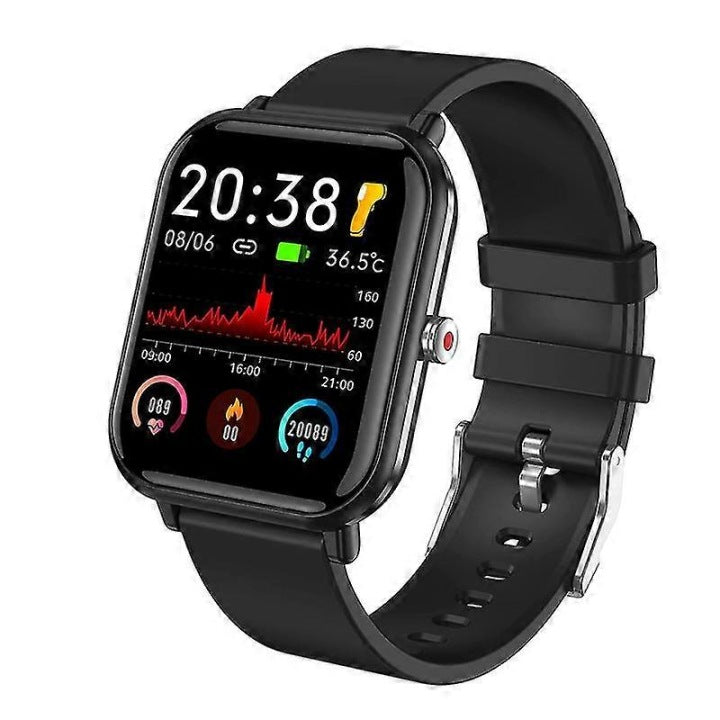 SMARTWATCH SPORT WATCH 1.7" IP68 HEART RATE SPO2 TEMPERATURE BLUETOOTH Packaging status original