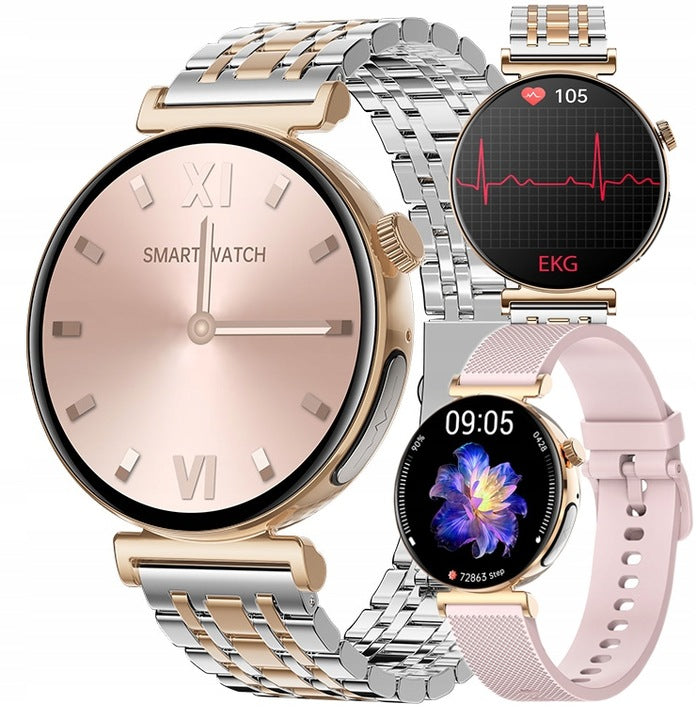 SMARTWATCH SPORTS EKG TALK BT WOMEN'S NOTIFICATIONS AMOLED