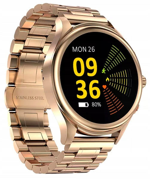 SMARTWATCH SPORTS WATCH TALKING MEN'S SMART WATCH SPORT MENU POLISH BT Color black