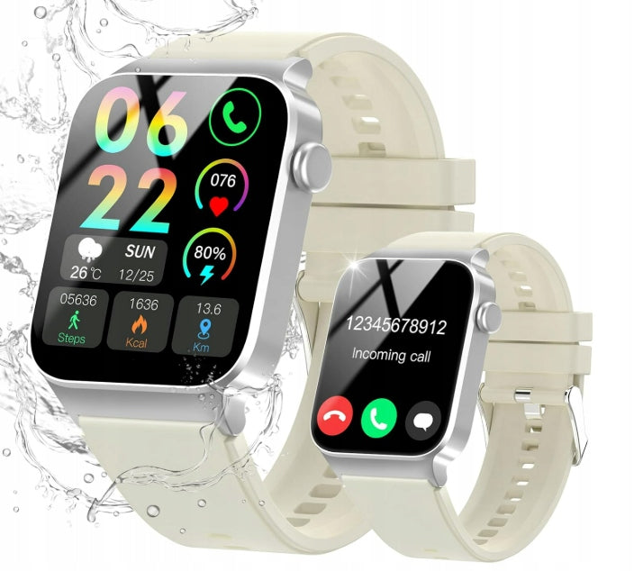 SMARTWATCH STECEI T50S OLIVE 1,85 INCH HD HEART RATE CALL IP68 FITNESS