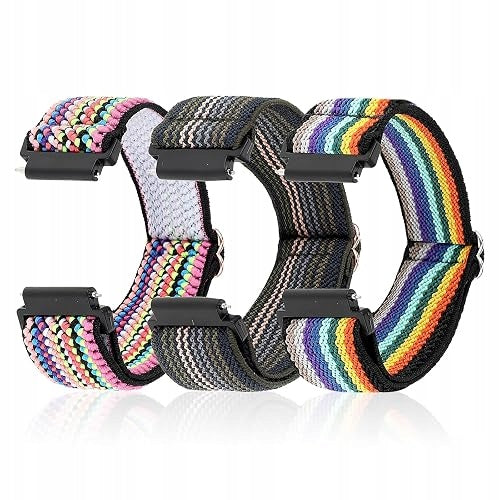 SMARTWATCH STRAP ELASTIC NYLON 20 MM SPORTS ADJUSTABLE