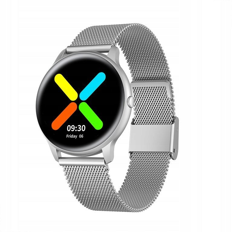 SMARTWATCH UNISEX G. Rossi SW015-3 silver + ENGRAVING Color silver