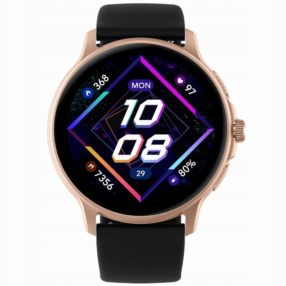 SMARTWATCH UNISEX GRAVITY GT12-4 - BLUETOOTH CALLS, ADDITIONAL BAR (sg03 Brand Gravity