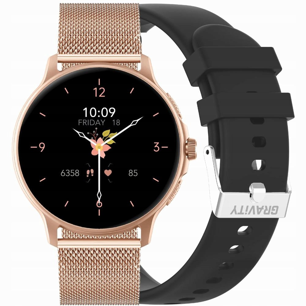 SMARTWATCH UNISEX GRAVITY GT12-4 - BLUETOOTH CALLS, ADDITIONAL BAR (sg03