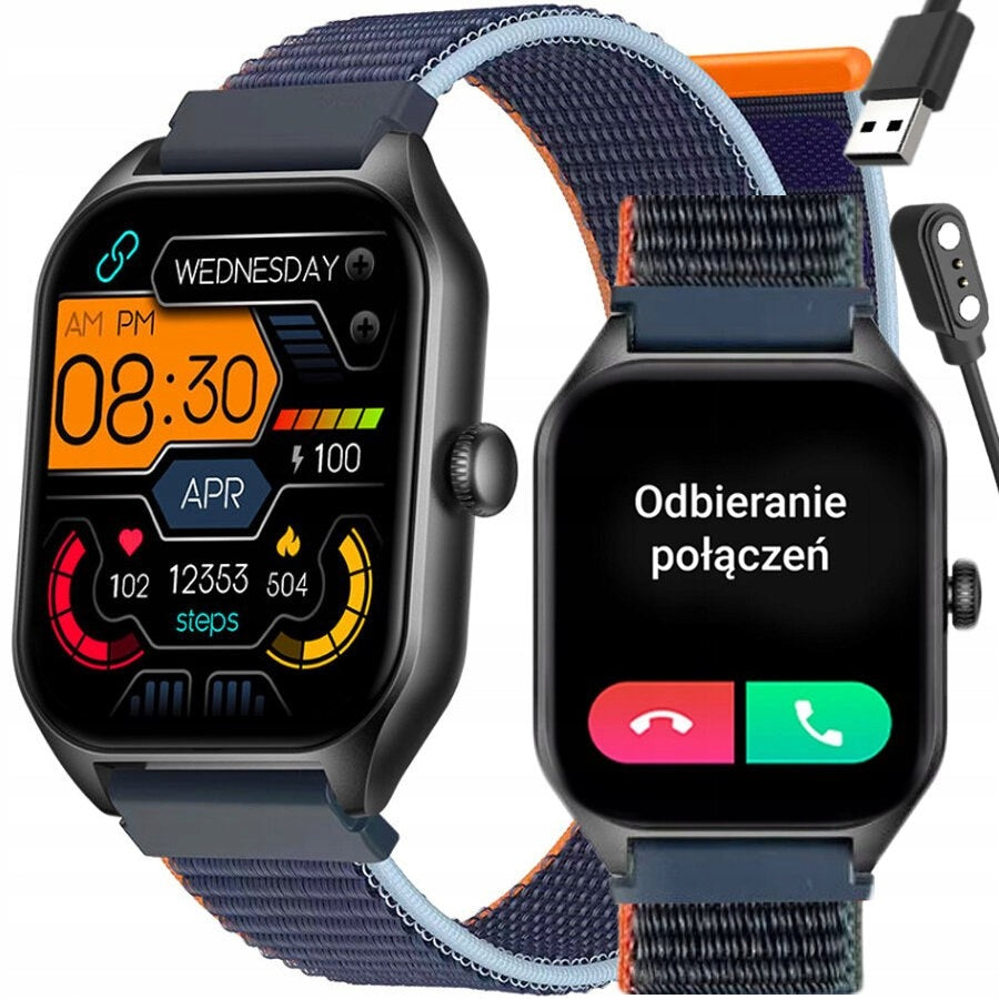 SMARTWATCH UNISEX Rubicon RNCF03 - BLUETOOTH CALLS, ALWAYS ON DISPLAY (sr