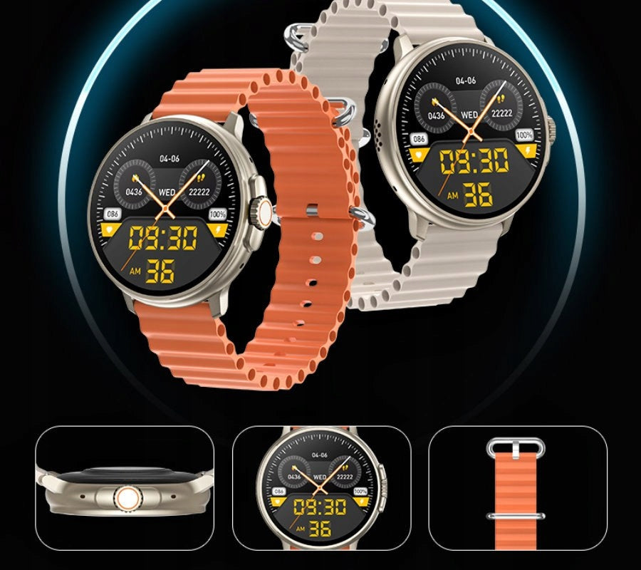 SMARTWATCH UNISEX Rubicon RNCF15 - BLUETOOTH CALL, WIRELESS CHARGING Brand Rubicon