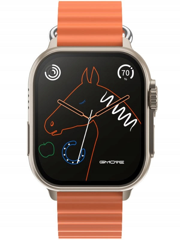 SMARTWATCH UNISEX Rubicon RNCF17 - BLUETOOTH CALL, WIRELESS CHARGING Brand Rubicon
