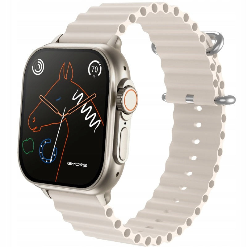 SMARTWATCH UNISEX Rubicon RNCF17 - BLUETOOTH CALL, WIRELESS CHARGING Packaging status original