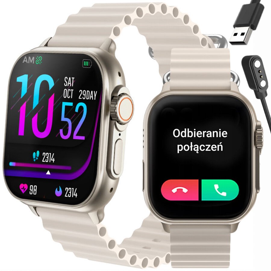 SMARTWATCH UNISEX Rubicon RNCF17 - BLUETOOTH CALL, WIRELESS CHARGING