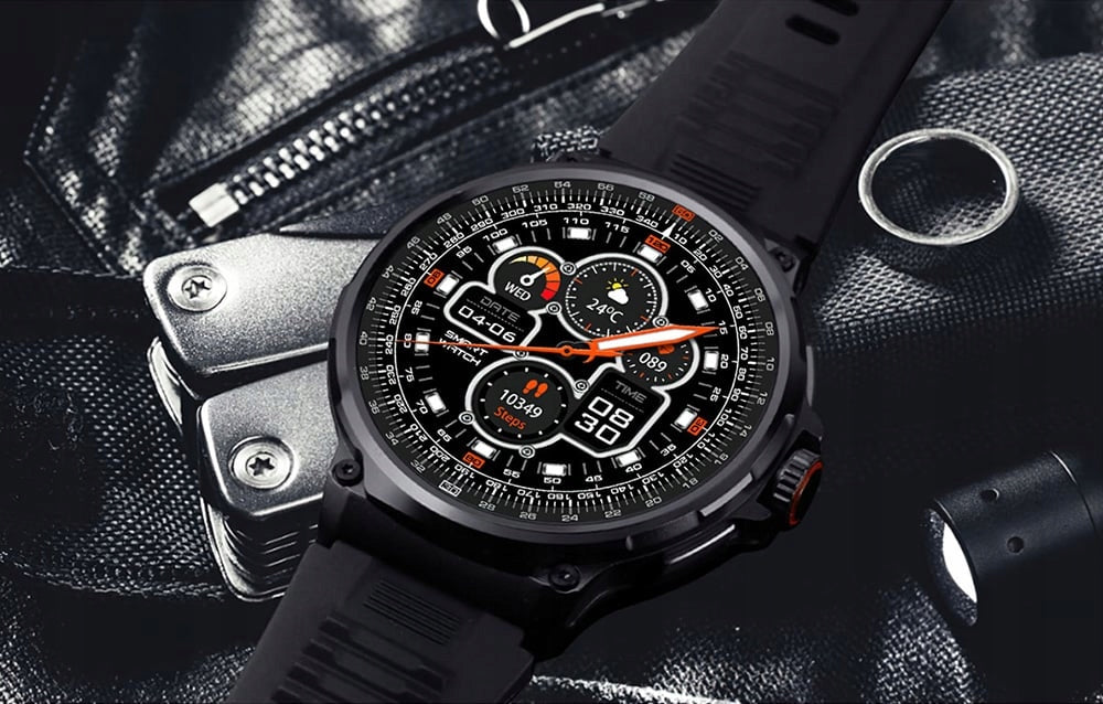 SMARTWATCH V69 1,85" HD BLUETOOTH TALK IP68 100 MODES SPORT BLACK Manufacturer code CZARNY SMARTWATCH DUŻA TARCZA SPORTOWY
