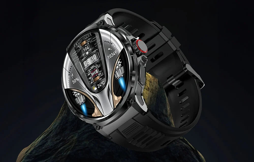 SMARTWATCH V69 1,85" HD BLUETOOTH TALK IP68 100 MODES SPORT BLACK Packaging status original