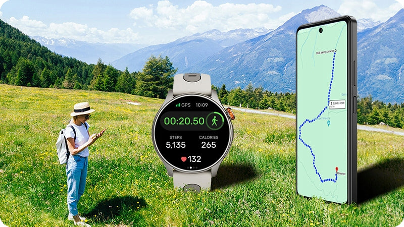 SMARTWATCH WATCH ADVENTURE WATCH WATERPROOF 3ATM TALK GPS AMOLED Manufacturer code SMA002925