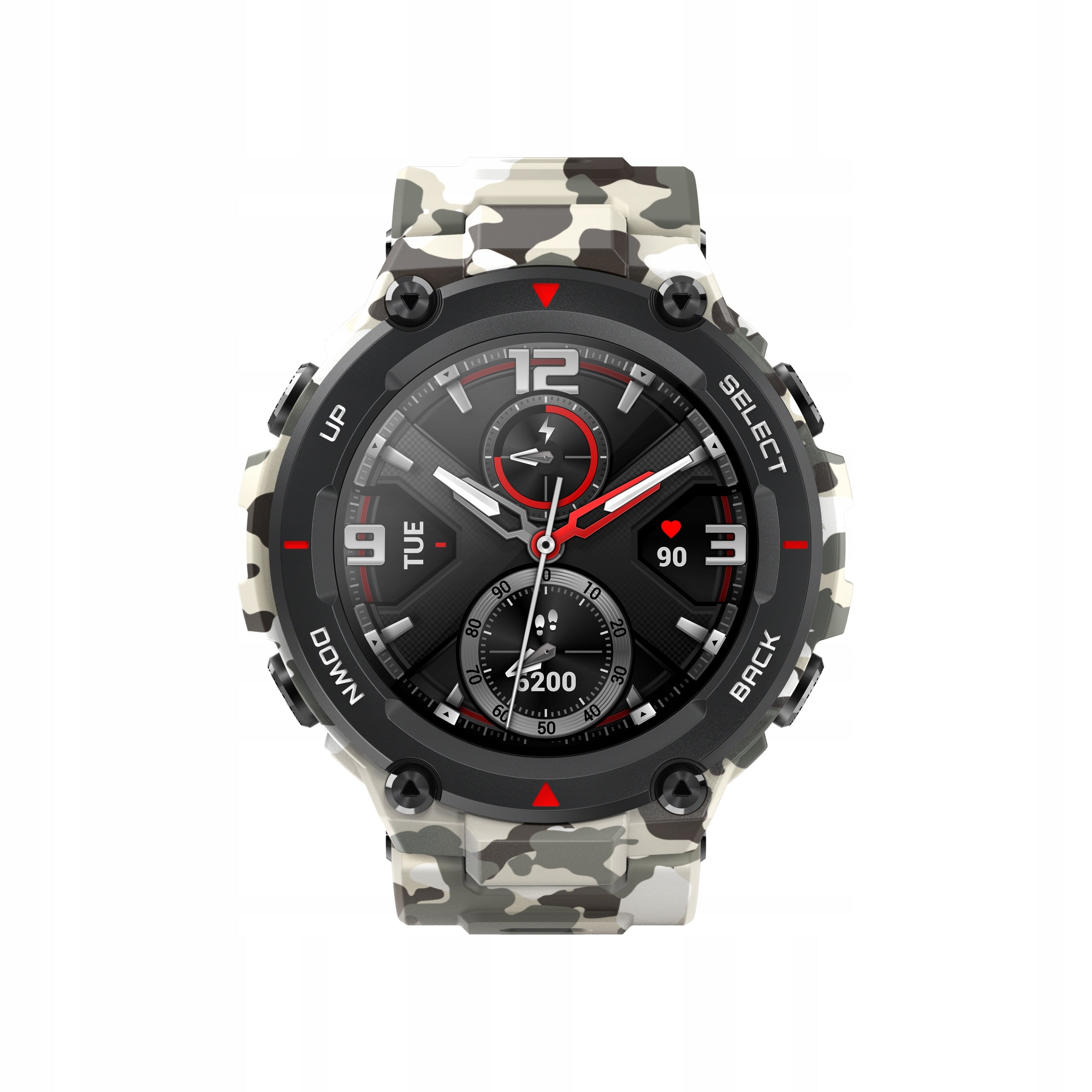 SMARTWATCH WATCH AMAZFIT T-REX CAMO GREEN 5 ATM BLUETOOTH GPS 390mAh Packaging status original