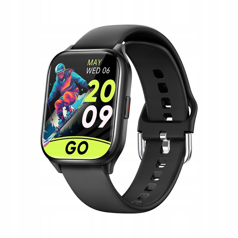 SMARTWATCH WATCH BLACK AMOLED MENU PL PRO WOMEN WATERPROOF MEN'S Packaging status original