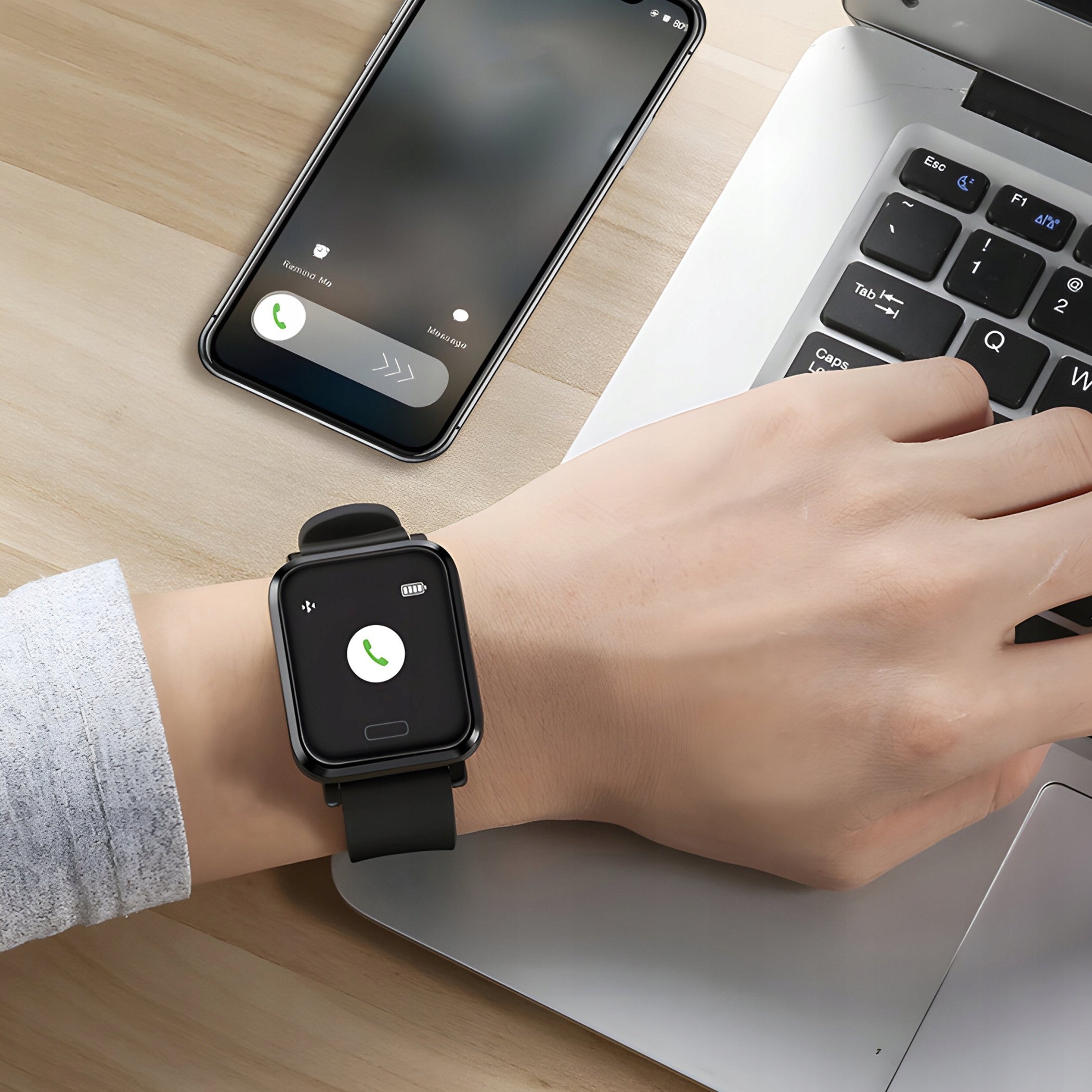 SMARTWATCH WATCH BLACK WATERPROOF SPORT PULSE PRESSURE NOTIFICATION Manufacturer code Smartwatch C800 Ultra2
