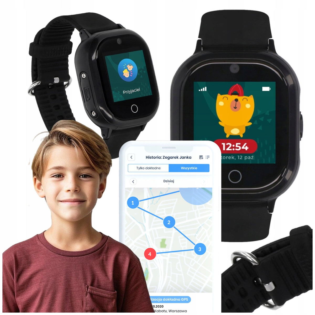 SMARTWATCH WATCH FOR CHILDREN | GPS LOCATOR | SAUCE FUNCTION