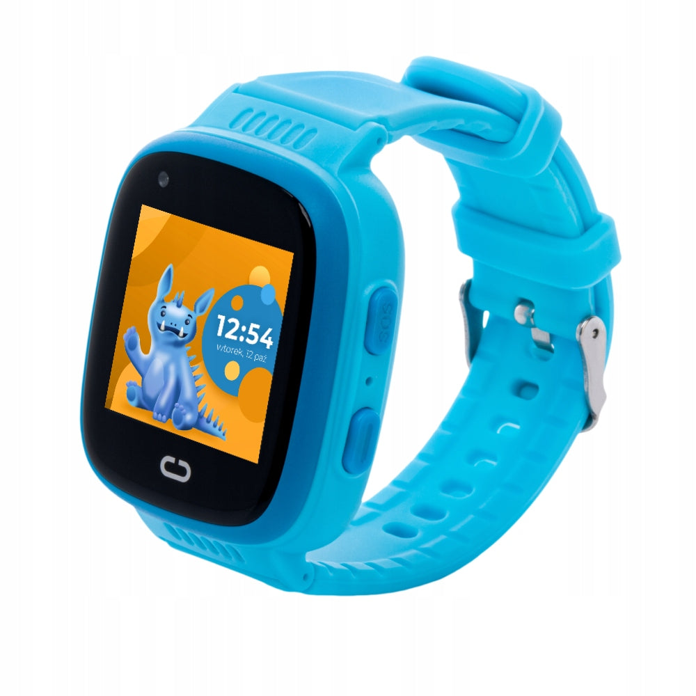SMARTWATCH WATCH FOR CHILDREN GPS LOCATOR SAUCE TALK BLUE EAN (GTIN) 5903240045983