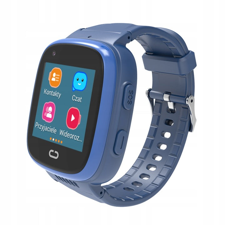 SMARTWATCH WATCH FOR CHILDREN GPS LOCATOR SAUCE TALK NAVY BLUE