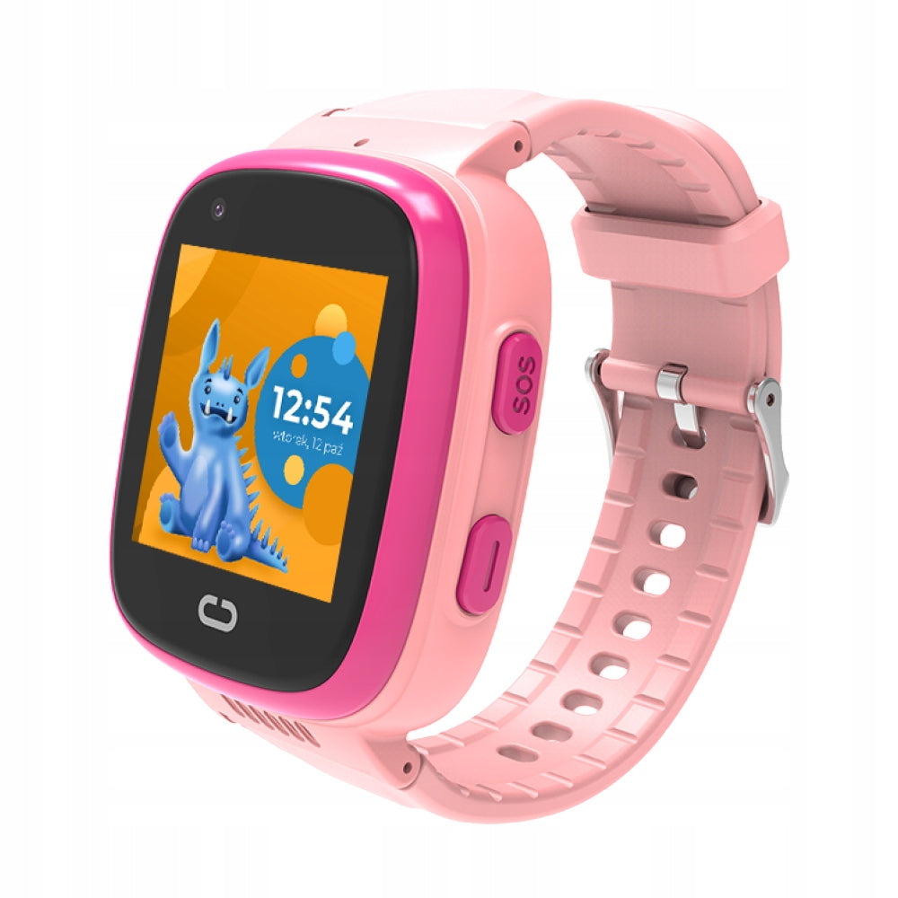 SMARTWATCH WATCH FOR CHILDREN GPS LOCATOR SAUCE TALK PINK