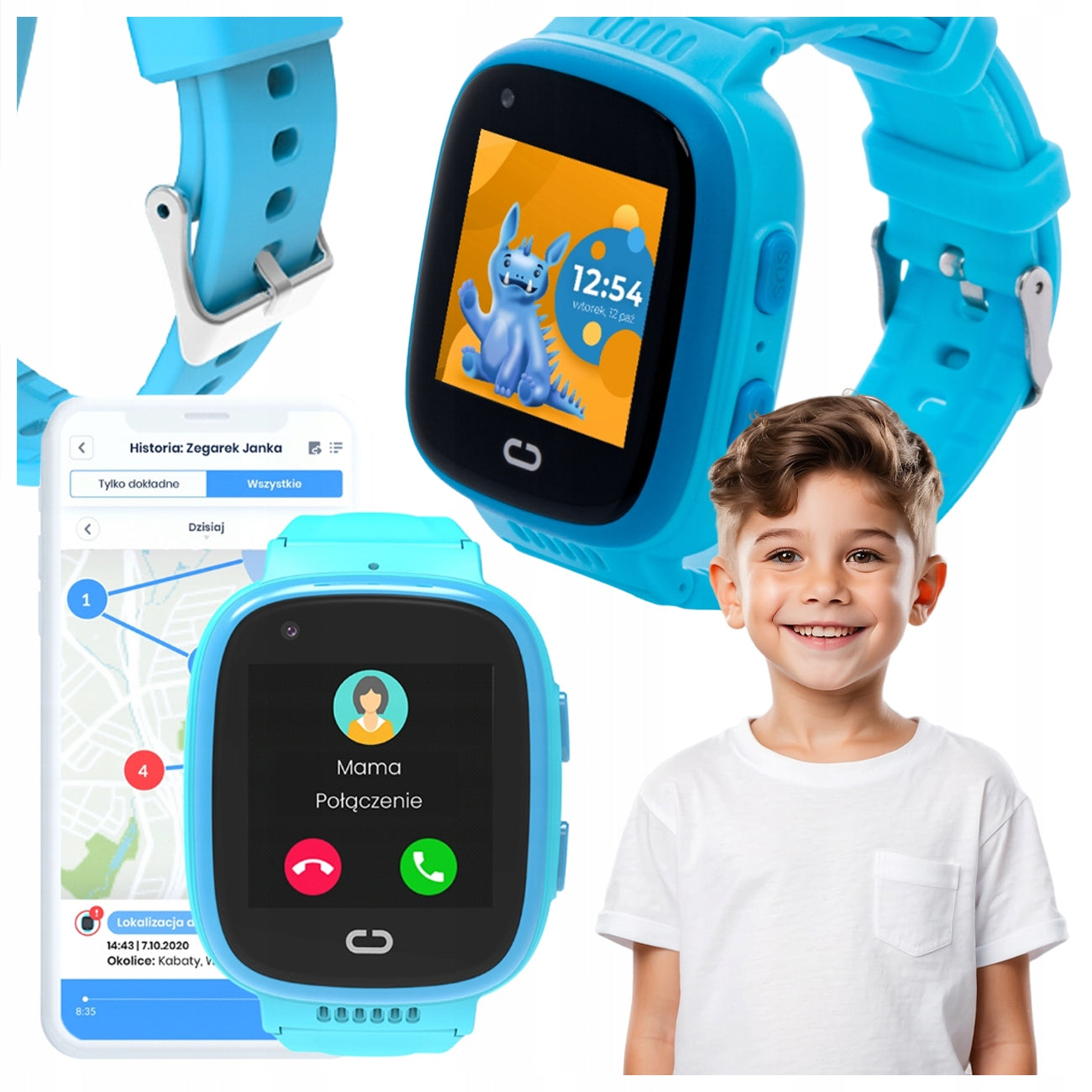 SMARTWATCH WATCH FOR KIDS | GPS LOCATOR | SAUCE FUNCTION | CONVERSATIONS