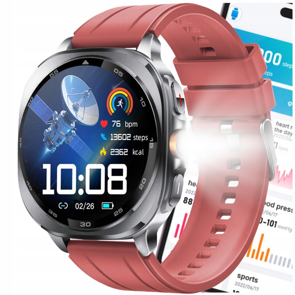 SMARTWATCH WATCH GPS AMOLED TALK PRO SPORTS MENU PL WOMEN GT