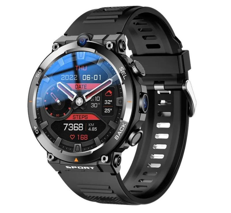 SMARTWATCH WATCH GPS BLACK AMOLED SPORTS CALLS PRO MENU PL GT Packaging status original