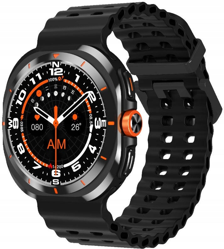 SMARTWATCH WATCH GPS BLACK AMOLED SPORTS CALLS WOMEN MENU PL Manufacturer code Ultra Damski GT Black Wodoodporny 5G Series