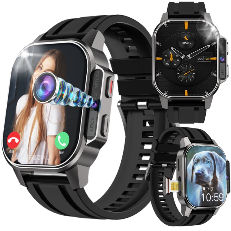 SMARTWATCH WATCH GPS BLACK AMOLED TALK PRO SPORTS GT MENU PL