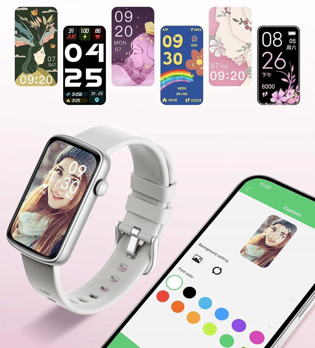 SMARTWATCH WATCH MENU PL SMART ULTRA SMARTBAND WOMEN BAND Manufacturer code SPORT WODOODPORNY MĘSKI DLA DZIECI SPORTOWY