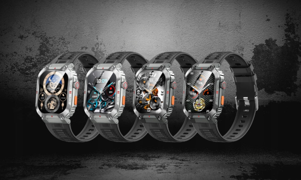 SMARTWATCH WATCH MENU PL TALK WATERPROOF IP68 HEART RATE PRESSURE OXYGEN HD Packaging status original