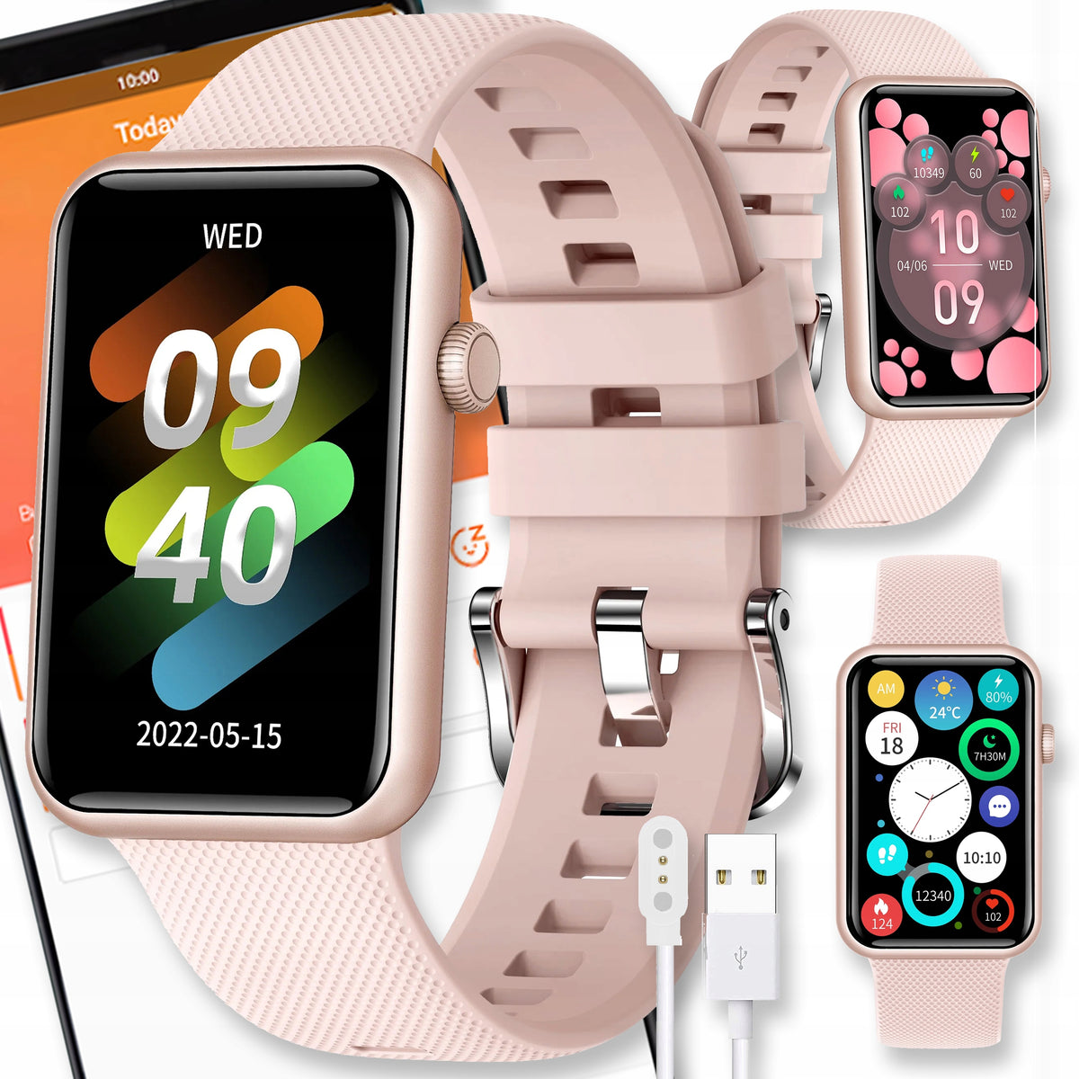 SMARTWATCH WATCH MENU POLISH WOMEN'S CONVERSATIONS SPORT PULS PL SMART WATCH