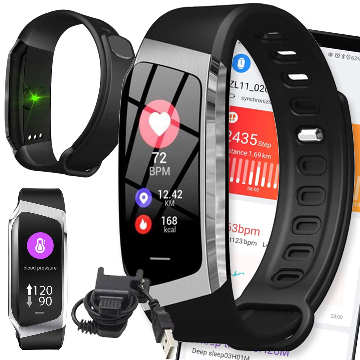 SMARTWATCH WATCH MENU POLISH WOMEN'S SMART WATCH PL MEN'S SPORTS PULSE