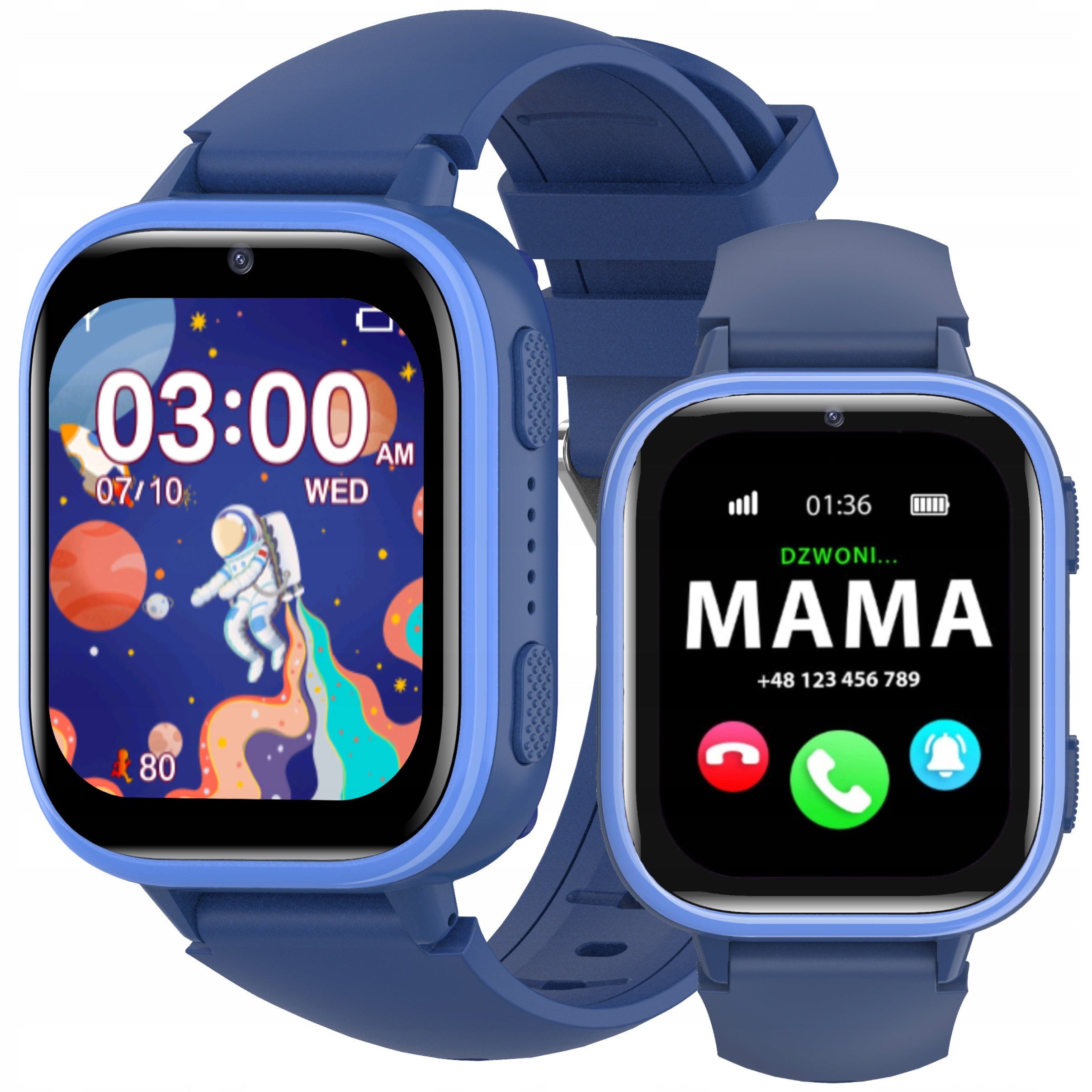 SMARTWATCH WATCH PHONE FOR CHILDREN TALK MUSIC GAME PEDOMETER CAMERA Packaging status original