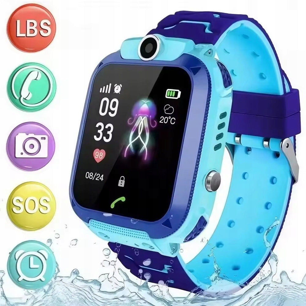 SMARTWATCH WATCH PHONE FOR CHILDREN TALK MUSIC GAME PEDOMETER CAMERA
