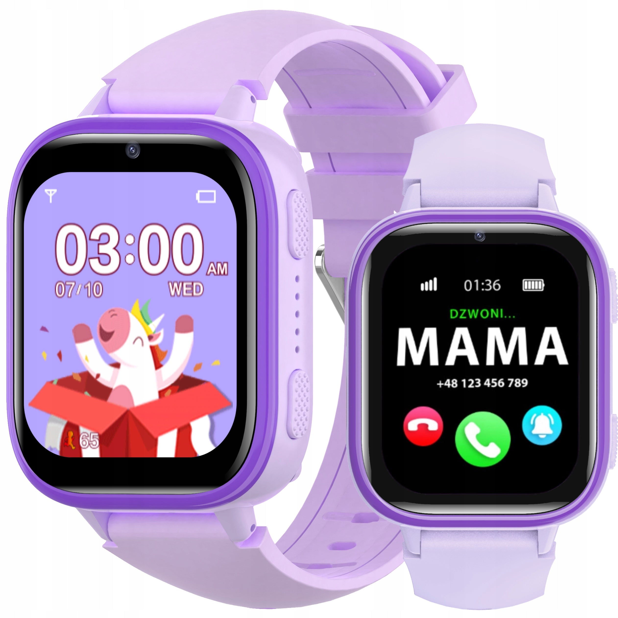 SMARTWATCH WATCH PHONE FOR CHILDREN TALK MUSIC GAME PEDOMETER CAMERA