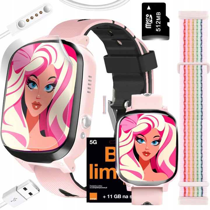 SMARTWATCH WATCH PHONE FOR CHILDREN TALK MUSIC SIM WITH GAMES FLASHLIGHT