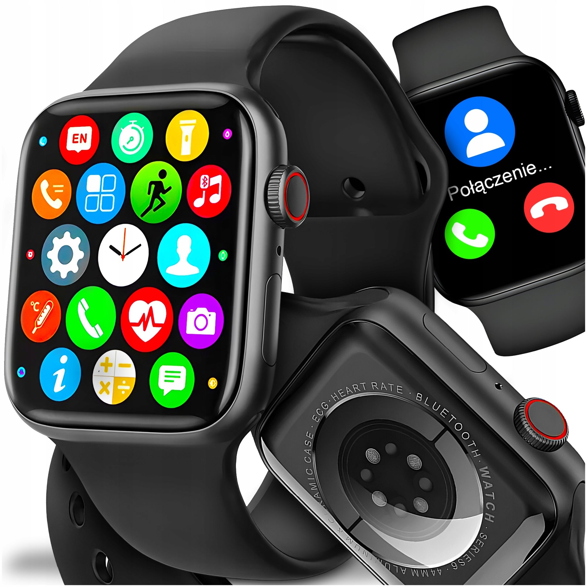 SMARTWATCH WATCH POLISH MENU TALK SPORT SMART WATCH MEN'S AND WOMEN'S