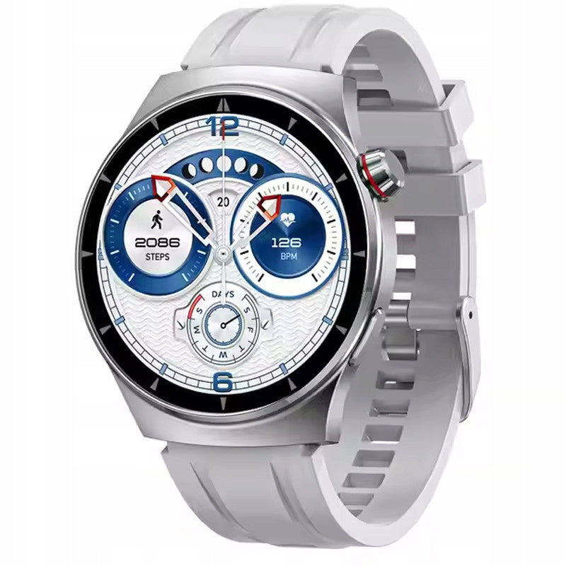 SMARTWATCH WATCH POLISH MENU TALK SPORT SMART WATCH MEN SILVER Color silver