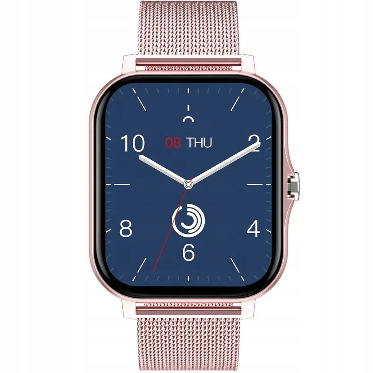 SMARTWATCH WATCH POLISH MENU TALK SPORT SMART WATCH WOMEN PINK MESH Brand no brand