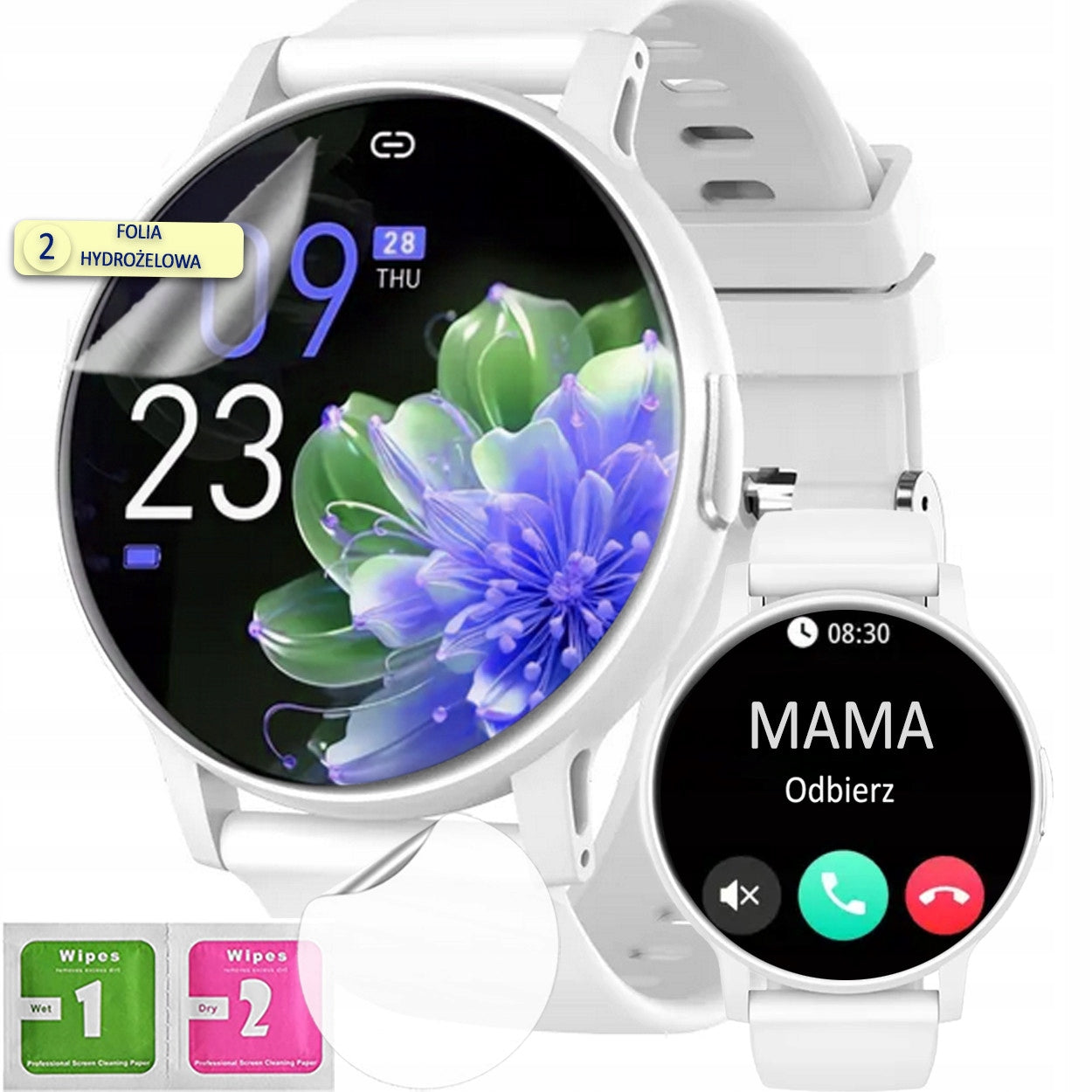 SMARTWATCH WATCH POLISH MENU TALK SPORT SMART WATCH WOMEN'S AND MEN'S