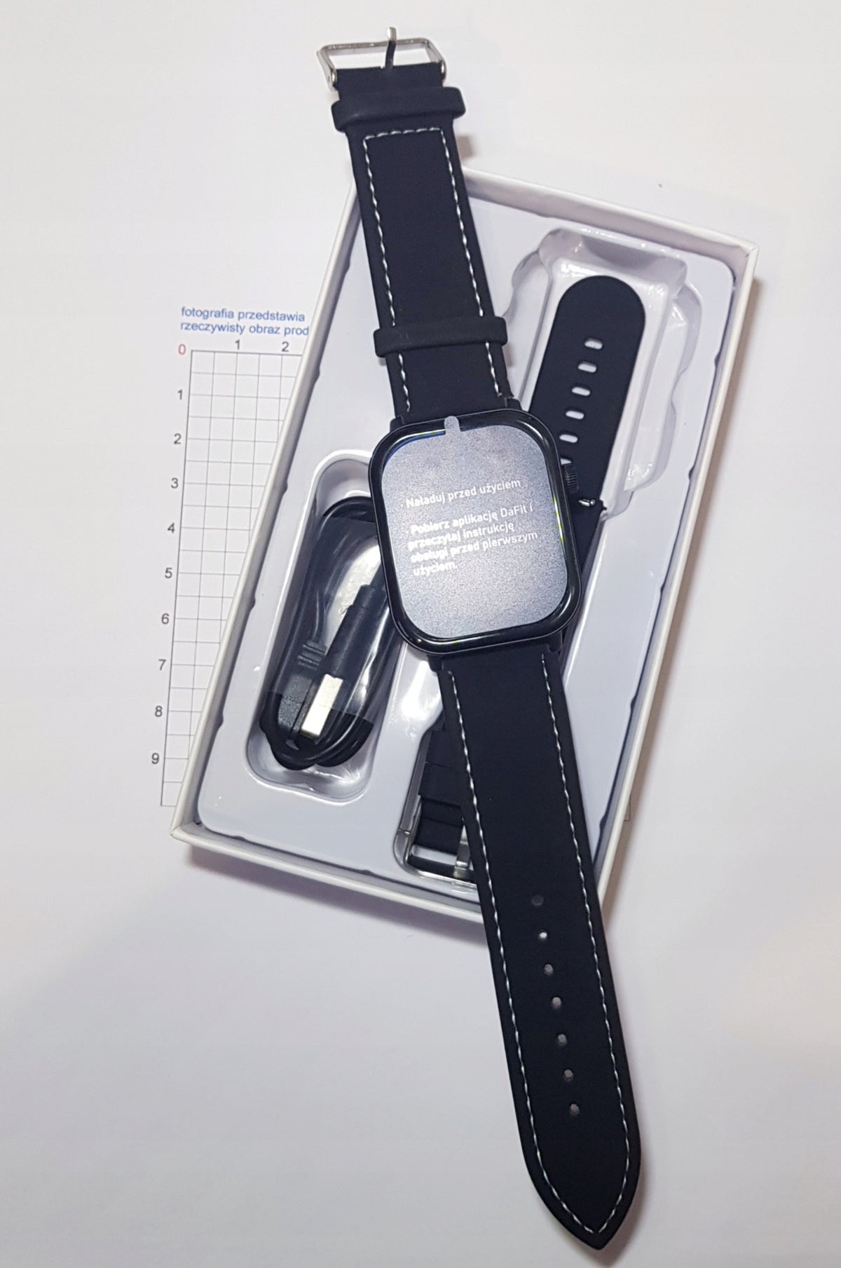 SMARTWATCH WATCH POLISH MENU WATERPROOF SPORT HEALTH MEASUREMENTS CONVERSATION Packaging status original