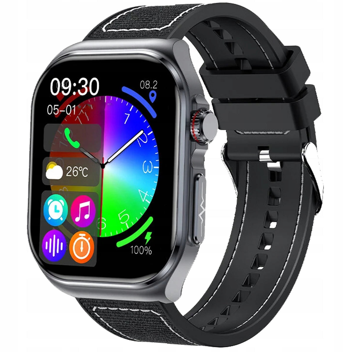 SMARTWATCH WATCH SMART WATCH SMARTBAND WATERPROOF SPORTS HEART RATE AMOLED