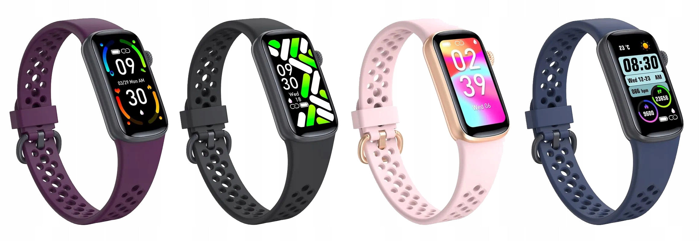 SMARTWATCH WATCH SMARTBAND MENU PL WOMEN'S BAND BLUETOOTH SP02 PULSE Color blue