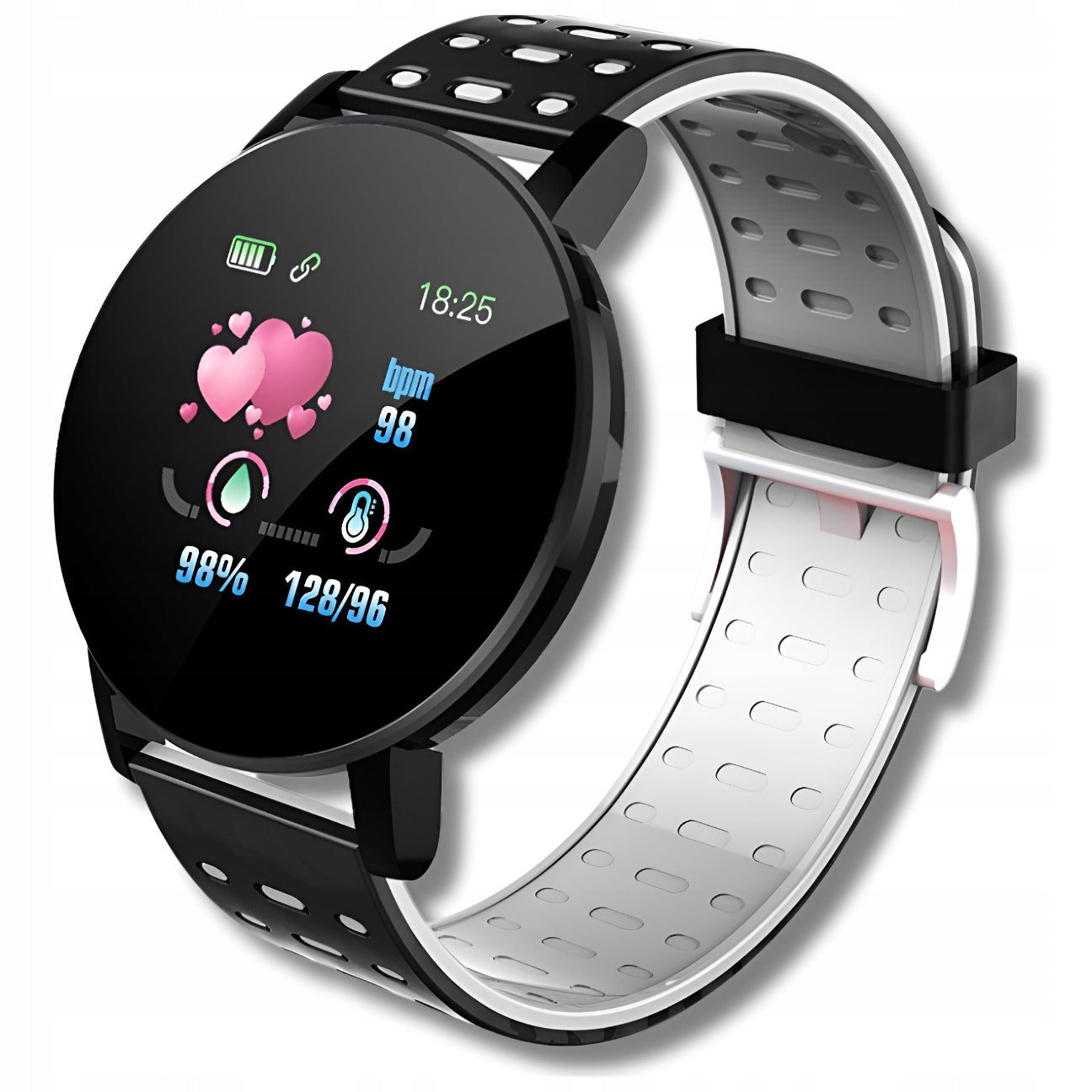 SMARTWATCH WATCH SPORTS BAND MEN'S WOMEN'S STEPS HEART RATE NOTIFICATIONS