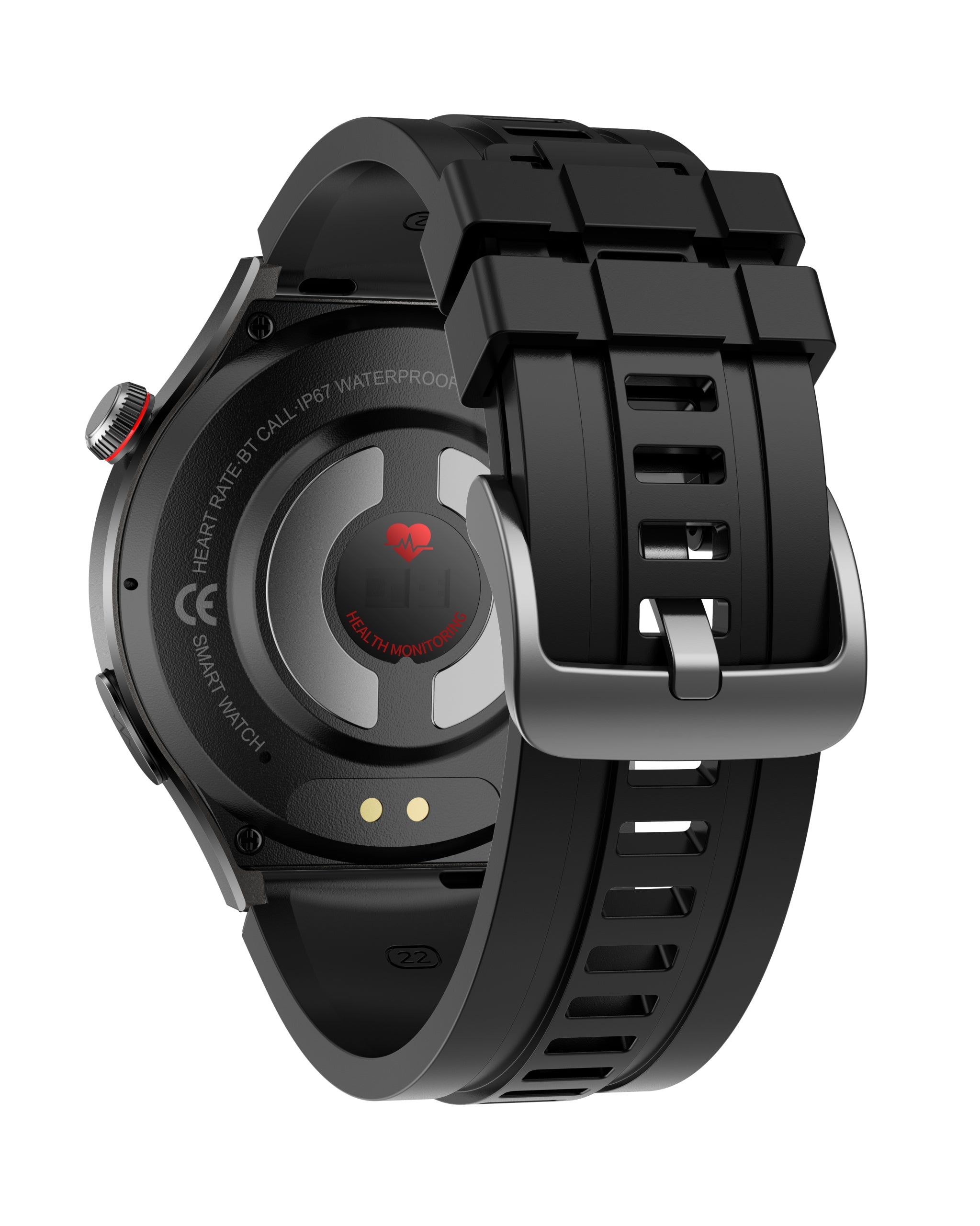 SMARTWATCH WATCH TALK EKG GLUCOSE HRV PRESSURE PULSE THERMOMETER AMOLED Packaging status original