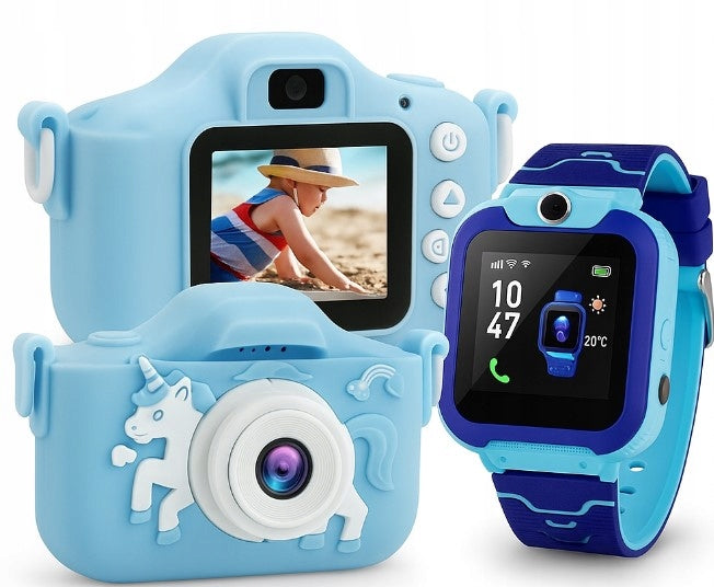SMARTWATCH WATCH WITH GPS AND SAUCE BUTTON + DIGITAL CAMERA FOR BABY