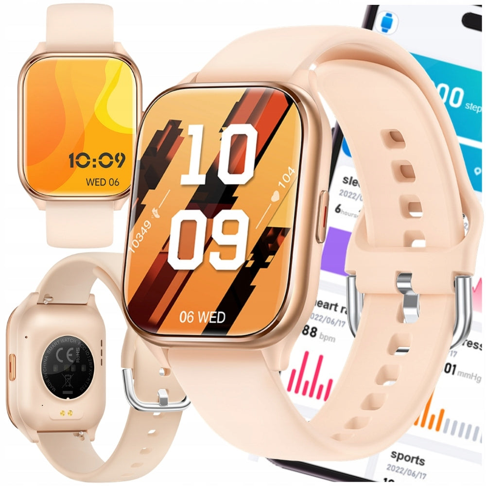 SMARTWATCH WATCH WOMEN'S AMOLED MENU PL PRO SMART WATERPROOF MEN
