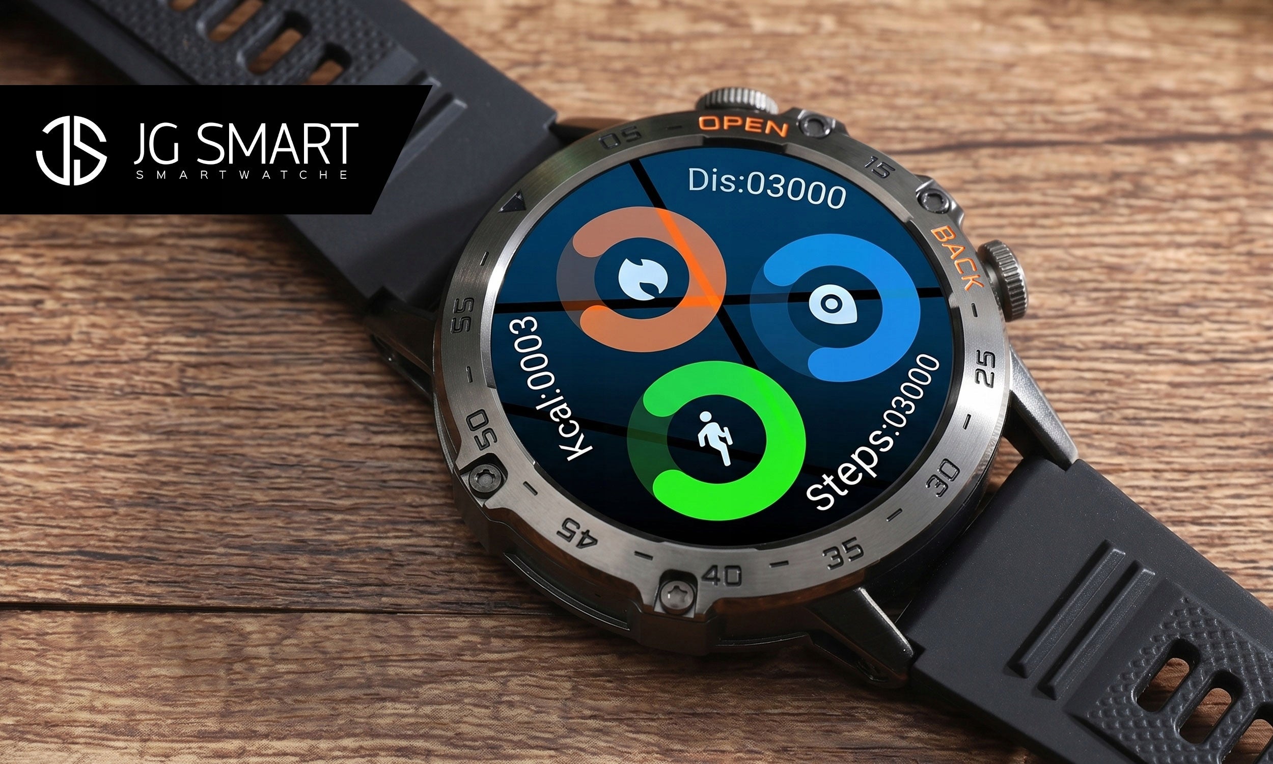 SMARTWATCH WATERPROOF MEN'S WATCH MENU PL TALK PRESSURE SMART WATCH Manufacturer code SMART WATCH POLSKIE MENU 400mAh IP68
