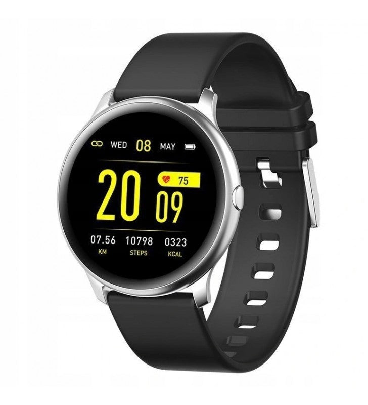 SMARTWATCH WATERPROOF WATCH CONNECTIONS PL MENU SPORT PULS SMART WATCH Color black